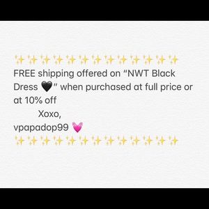 FREE SHIPPING 🖤✨